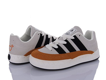 Кроссовки Violeta HD18-182-20 white-orange в магазине Фонтан Обуви