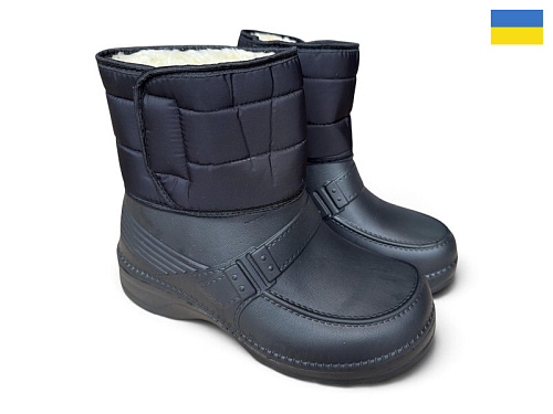 Сапоги Rai Shoes M2 ведмідь чорний в магазине Фонтан Обуви