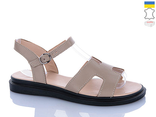 Босоножки Sali 513 капучино к чор-п. в магазине Фонтан Обуви
