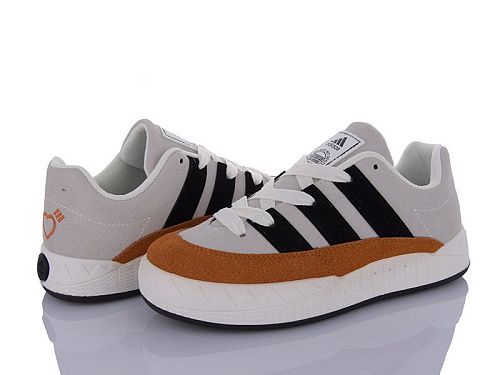 Кроссовки Violeta HD18-182-20 white-orange в магазине Фонтан Обуви