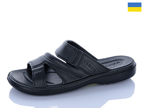 Шлепанцы M&L Alex13 B12 чорний в магазине Фонтан Обуви