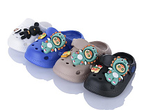 Кроксы M&L Alex13 350-8 mix в магазине Фонтан Обуви