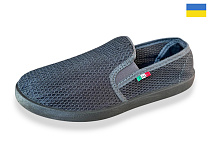 Слипоны Rai Shoes 3100 сірий в магазине Фонтан Обуви