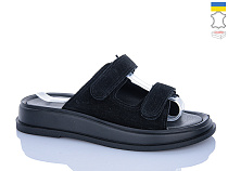 Шлепанцы Sali 248 чорний з чор-п. в магазине Фонтан Обуви