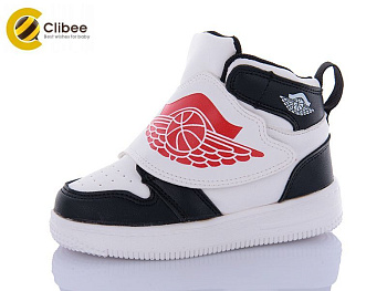Кроссовки Clibee-Apawwa KJ06 black-white в магазине Фонтан Обуви