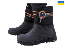 Сапоги Rai Shoes 542 чорний в магазине Фонтан Обуви