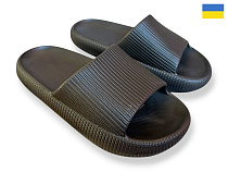 Шлепанцы Rai Shoes 023 чорний в магазине Фонтан Обуви