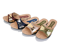 Шлепанцы Demur 0002-1 mix в магазине Фонтан Обуви