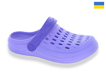 Кроксы Успіх DS62 фіолет-бузковий в магазине Фонтан Обуви