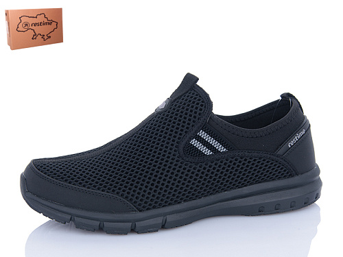 Кроссовки Restime PML25820 black в магазине Фонтан Обуви