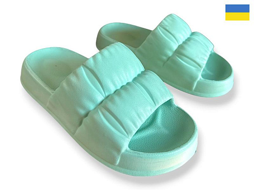 Шлепанцы Rai Shoes L7 мята в магазине Фонтан Обуви