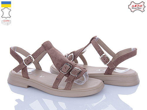 Босоножки Arto 538 кофе-з в магазине Фонтан Обуви