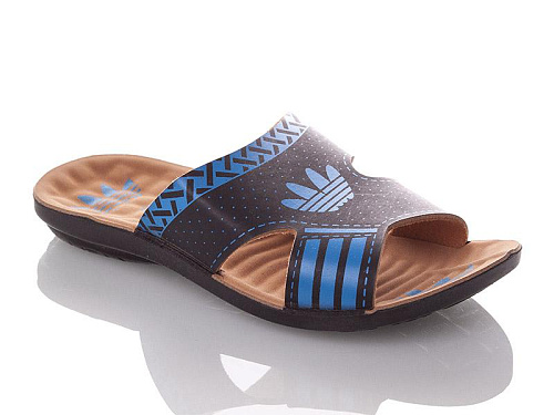 Шлепанцы Gurkem Adik black-blue (30-35) в магазине Фонтан Обуви