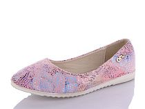 Балетки Леопард HY5-14 в магазине Фонтан Обуви