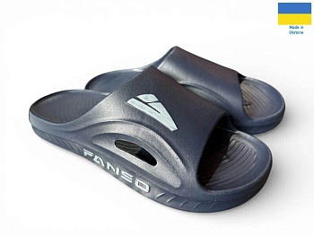 Шлепанцы Rai Shoes 508-019 синій в магазине Фонтан Обуви