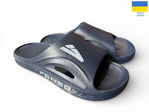 Шлепанцы Rai Shoes 508-019 синій в магазине Фонтан Обуви