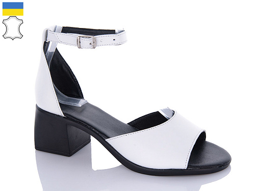 Босоножки Sali 122 білий в магазине Фонтан Обуви