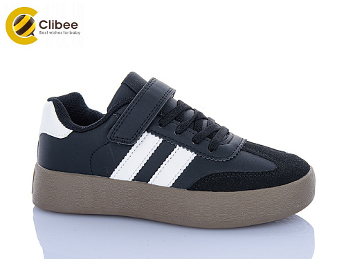 Кроссовки Clibee-Apawwa LC823 black-white в магазине Фонтан Обуви