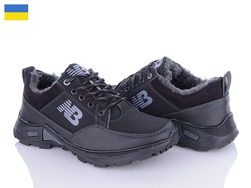 Кроссовки Lvovbaza Ankor Б15 хутро чорний в магазине Фонтан Обуви