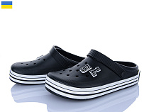 Кроксы Roks 601 чорний в магазине Фонтан Обуви