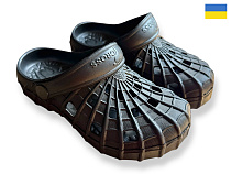 Кроксы Rai Shoes SV16 чорний в магазине Фонтан Обуви