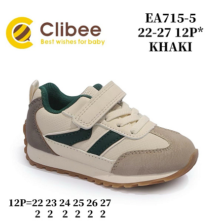 Кроссовки Clibee Apa-EA7415-5 khaki в магазине Фонтан Обуви