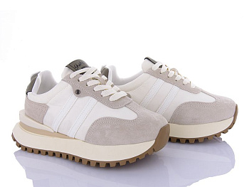 Кроссовки Violeta 197-198 beige в магазине Фонтан Обуви