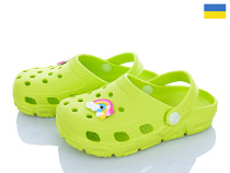 Кроксы Inblu 301 салатовий в магазине Фонтан Обуви