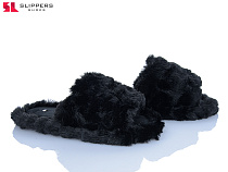 Тапочки Slipers V2 black в магазине Фонтан Обуви