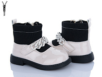 Ботинки Clibee BP715 beige в магазине Фонтан Обуви