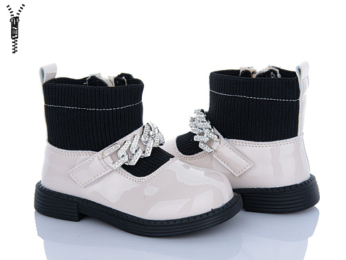 Ботинки Clibee BP715 beige в магазине Фонтан Обуви