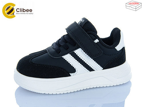 Кроссовки Clibee-Apawwa EB776-2 black-white в магазине Фонтан Обуви