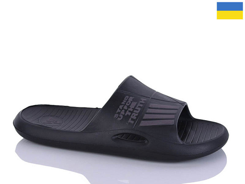 Шлепанцы Demur СМ6141 чорний в магазине Фонтан Обуви