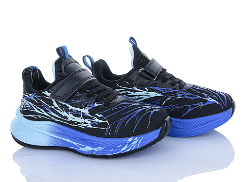 Кроссовки Clibee LC1189-2 black-royal в магазине Фонтан Обуви