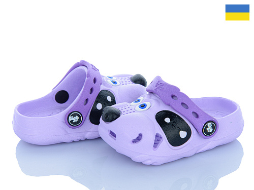 Кроксы Jose Amorales 01 purple в магазине Фонтан Обуви