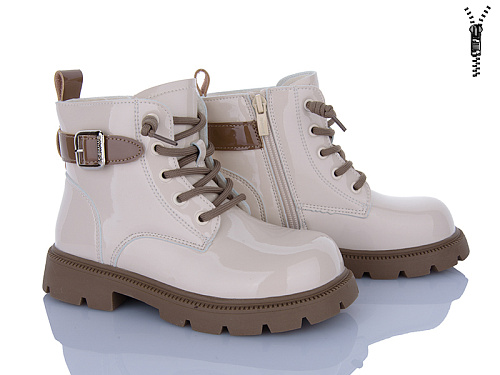 Ботинки Clibee N631 фліс  beige в магазине Фонтан Обуви