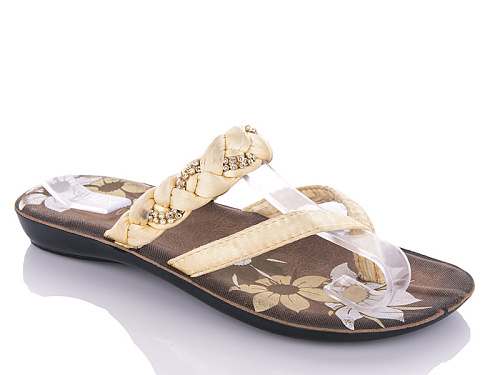 Шлепанцы Gurkem Pletenka yellow в магазине Фонтан Обуви