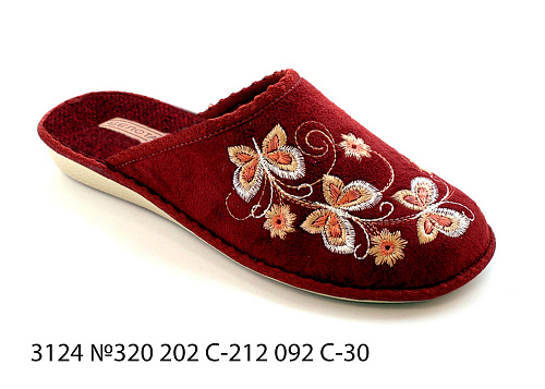 Тапочки женские 3124 №320 202 С-212 092 С-30 в магазине Фонтан Обуви