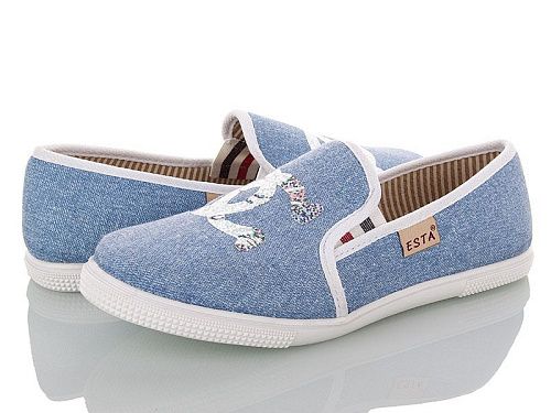 Слипоны Esta 535-11 в магазине Фонтан Обуви