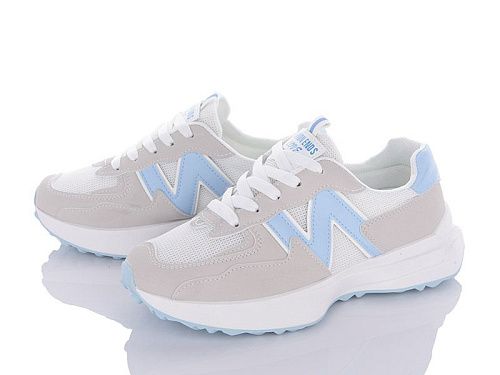 Кроссовки Violeta 176-8-176-24 white-blue в магазине Фонтан Обуви