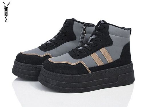 Ботинки Бабочка 554 grey в магазине Фонтан Обуви