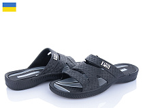 Шлепанцы Golden Lion E229 чорний в магазине Фонтан Обуви