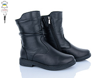 Ботинки Mona Liza 818 чорний шк. в магазине Фонтан Обуви
