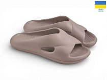 Шлепанцы Rai Shoes ДС73 тауп в магазине Фонтан Обуви