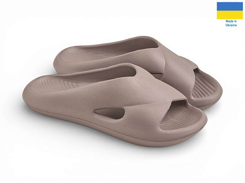 Шлепанцы Rai Shoes ДС73 тауп в магазине Фонтан Обуви