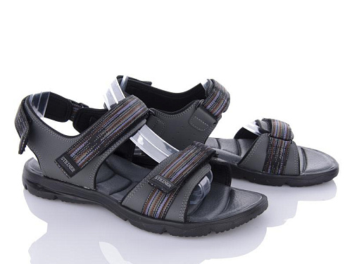 Сандалии Obuv Ok 3805E d.grey в магазине Фонтан Обуви