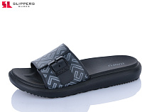 Шлепанцы Slipers A3 чорний в магазине Фонтан Обуви