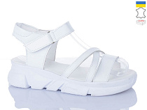 Босоножки Sali 116 білий біл-п. в магазине Фонтан Обуви
