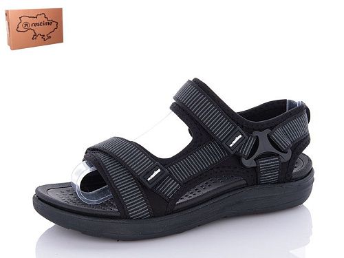 Босоножки Restime MWL24224 grey в магазине Фонтан Обуви