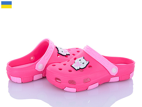 Кроксы Inblu 401 малиновий в магазине Фонтан Обуви